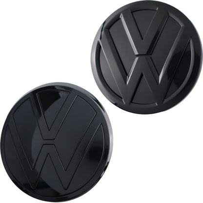 Volkswagen Emblem | Glänzendes Schwarz