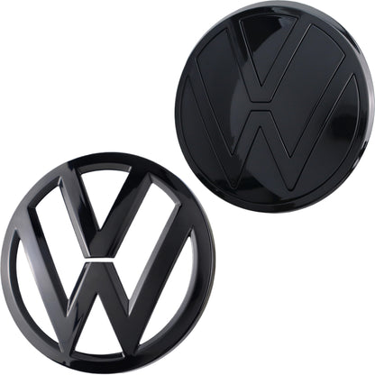 Volkswagen Emblem | Glänzendes Schwarz